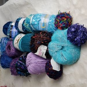 YARN LOT OF 18